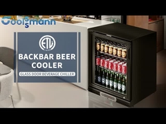 COOLSSMANN tủ lạnh B5 cửa duy nhất backbar bia lạnh