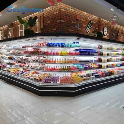 1200L Multideck Open Chiller Bộ điều khiển điện tử Màn hình tủ lạnh thương mại