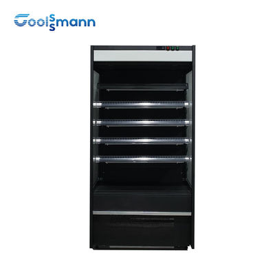 Tủ lạnh trưng bày mở siêu thị 1900L, tủ trưng bày tủ lạnh thương mại rã đông tự động